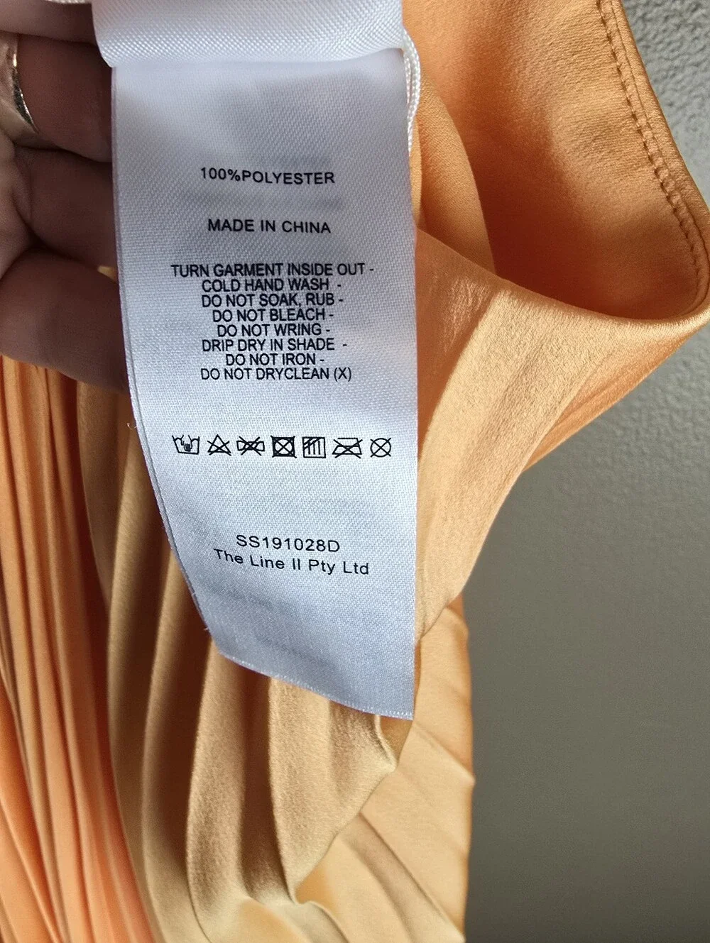 Significant Other Pleated Cutout Sleeveless Dress Size 8